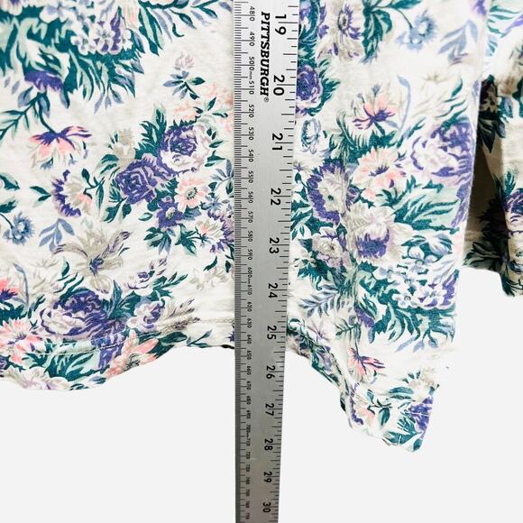 Vintage Victoria's Secret Gold Label Floral Top - Picture 8 of 8